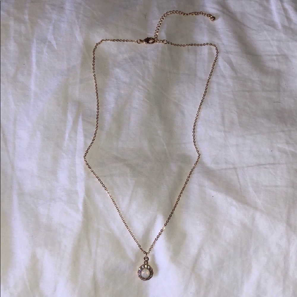 Moonstone Pendant Necklace